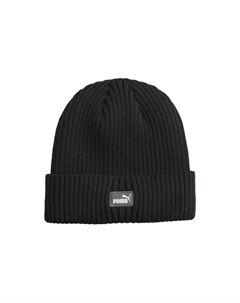 Флисовая шапка унисекс черная Puma