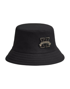 Хлопковая панама женская черная HERMES Hermès