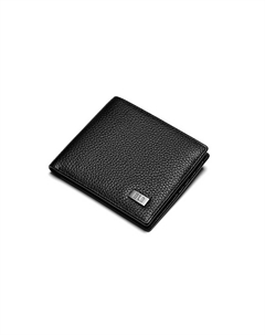 Натуральная кожа, Кожаная сумка из коровьей кожи, Кошелек, Унисекс черный держатель для карт Hla