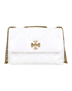 Kira Diamond Quilt Small Convertible Shoulder Bag Blanc Tory burch