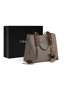 Женская сумка через плечо из ткани, цвет хаки/хаки/черный хаки, артикул Khaki Black-10930 C°banner