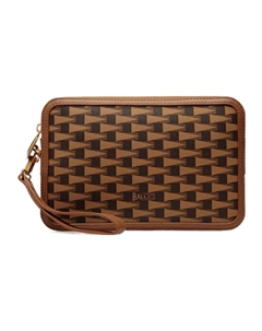 Кожаный клатч-пенал Bally