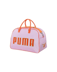 Полиэстеровая портативная спортивная сумка на одно плечо женская розовая Puma