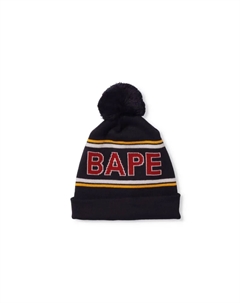 Bape Вязаная Шапка с Помпоном FW21 A bathing ape®