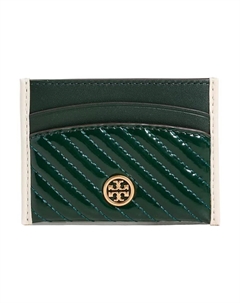 Робинсон Кожаный Картхолдер Обычный Женский Сосновый Зеленый Tory burch