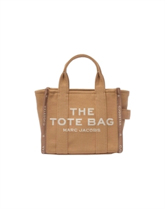 Жаккардовая маленькая сумка-тоут Camel Marc jacobs