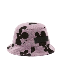 Шерсть, нейлон, акрил, полиэстер Бакет Хат Женская Фиолетовая Jw anderson