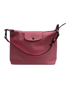 Le Pliage Xtra Кожаная Сумка Через Плечо, Хобо, Женская Среднего Размера Фуксия Longchamp