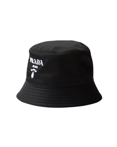 Футболка с вышитым логотипом Drill Bucket Hat Prada