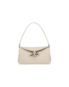 Маленькая кожаная сумка через плечо Розо Longchamp