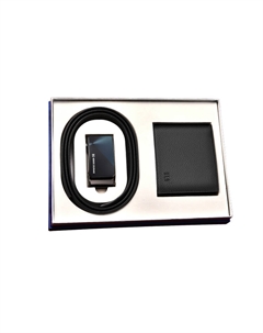 Ремень мужской из натуральной кожи черный ширина 3,5 см Hla