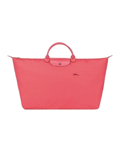 Сумка Le Pliage Club Canvas, Сумка-шоппер, Хозяйственная сумка, Классическая женская сумка персиково-розового цвета Longchamp