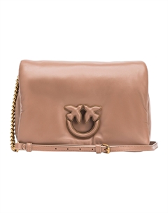 Сумка-кроссбоди Puff Sheepskin, наплечная сумка Women's Gingerbread Pinko