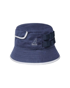 Ковшовая шляпа унисекс темно-синий Kangol