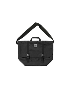 Сумка-мессенджер из холста, через плечо, унисекс черная Carhartt wip