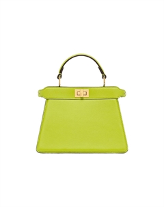 Футболка Peekaboo ISeeU из овчины, через плечо, повседневная женская сумка Sprout Green Fendi