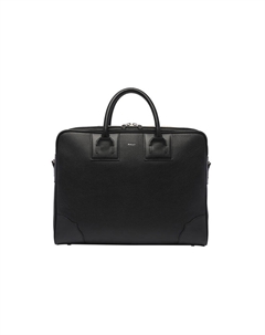 Кожаный портфель с логотипом Bally