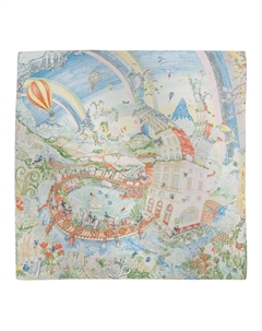 Шёлковые палантины для женщин Мультиколор HERMES Hermès