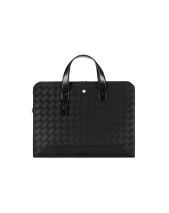 Кожаная сумка через плечо кроссбоди портфель мужская черная Montblanc