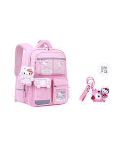 Детский рюкзак из полиэстера, Pink+KT Pendant Sanrio
