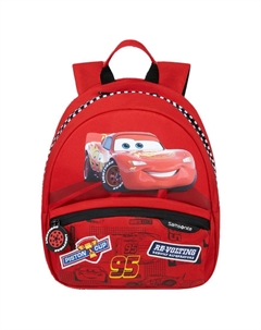 Детский рюкзак из переработанного материала маленький красный Samsonite