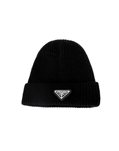 Шерстяная и кашемировая шапка Prada