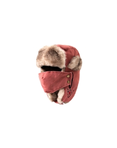 Унисекс шапка-ушанка из полиэстера, желтая (с подарочным пакетом и открыткой) Baijuan