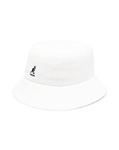 Унисекс бейсболка из полиэстера, белая Kangol