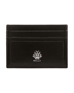 Кожаный картхолдер мужской черный Bally