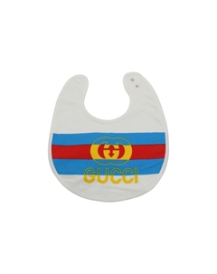 Хлопковый шарф детский белый Gucci