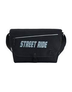 Кроссбод из ткани небольшого размера черный Fila fusion