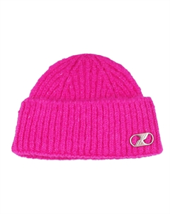 Бейсболка с металлическим логотипом, розовая We11done