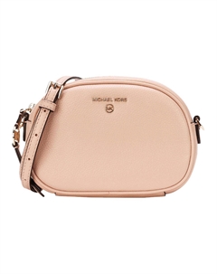 Сумка через плечо Jet Set из коровьей кожи, цвет нюдово-розовый Michael kors