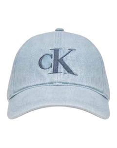 Бейсболка унисекс синяя Calvin klein