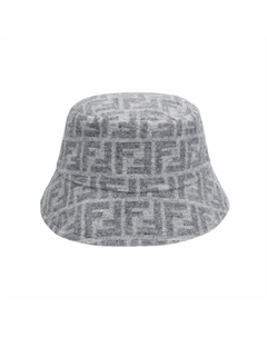 Фф Жаккардовая Бакетная Шляпа, Серый Fendi