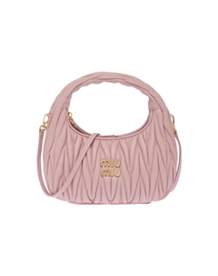 Сумка через плечо Wander Series из мягкой овечьей кожи, женская розовая Miu miu