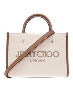 Сумка из переработанного хлопкового холста, шоппер, хозяйственная сумка, женская сумка бежевый Jimmy choo