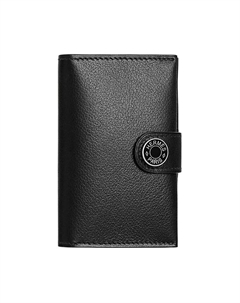 Кардхолдер Evergrain Calfskin Men's Black HERMES Hermès