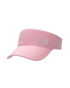 Женская розовая шапка с защитой от солнца из полиэстера, полиамида и эластана Under armour
