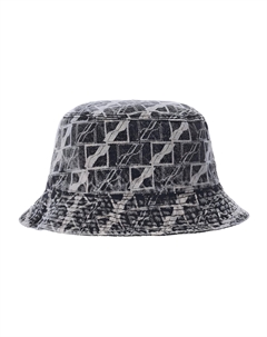 Ковшовая шляпа унисекс серая We11done