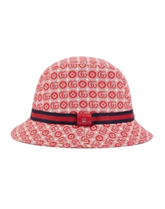 Детская хлопковая шапка Double G Gucci