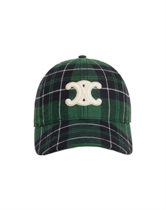 Бейсболка женская зеленая/черная Celine