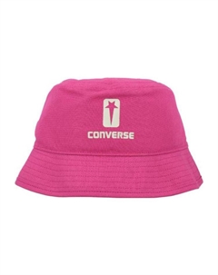 Кепка-ведро с детализированным логотипом X Converse, розовая Rick owens