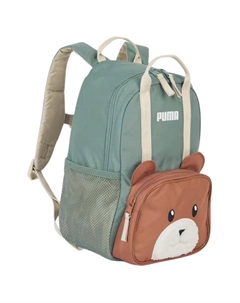 Полиэстеровый рюкзак обычный детский зелёный и коричневый Puma