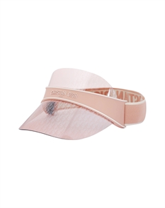 Синтетическая ткань, Тканевая соломенная шляпа Женская Розовая Dior