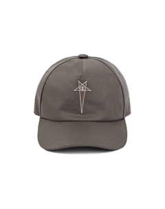 Кепка бейсболка RO Nylon мужская серая Rick owens