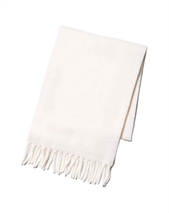 Акриловый, овечья шерсть, полиамидный вязаный шарф унисекс разноцветный Uniqlo