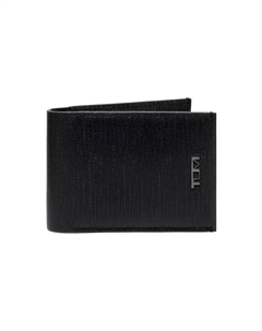 Кожаный визитник унисекс черный Tumi