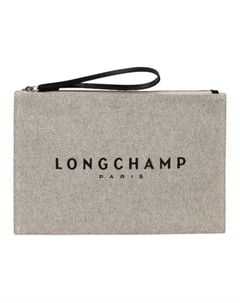 Розо Хлопковое полотно Маленькая клатч-сумка Унисекс Лён Longchamp