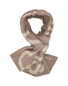 Кашемировый вязаный шарф мужской, PED-Khaki Calvin klein